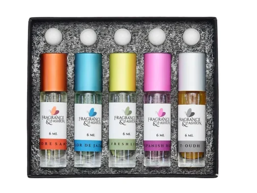 Set of 5 Premium Natural Attar - Image 2